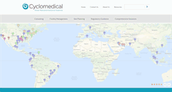 Desktop Screenshot of cyclomedical.com